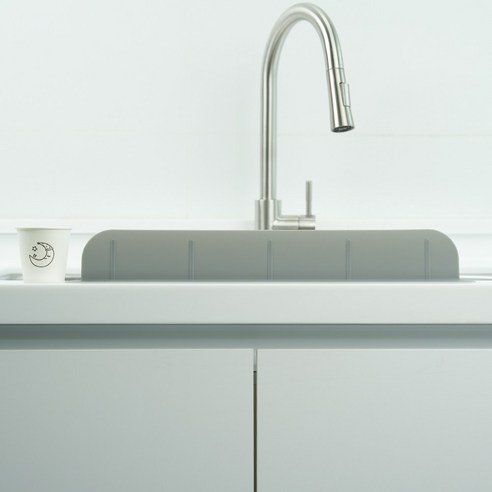 소노리떼 최강 흡착력 가성비 끝판왕 싱크대 실리콘 물막이 제티 7cm, 아이보리, 1개