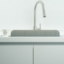 소노리떼 최강 흡착력 가성비 끝판왕 싱크대 실리콘 물막이 제티 7cm, 아이보리, 1개