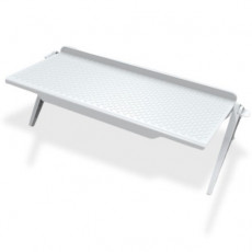 맥라이프 베이섬 TV 모니터 셋탑박스 접이식 받침대 선반 300mm