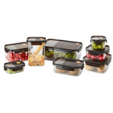 락앤락 비스프리 모듈러 정사각 밀폐용기, 4개, 600ml