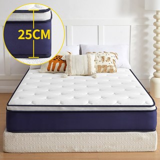 슈퍼 하이브리드 스프링 침대는 설치 없이 열어서 사용할 수 있습니다 컴포트 25cm 매트리스