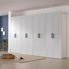 국내제작 직접배송 키높이 하프루바 긴문형 12자 장롱세트 침실가구 안방가구 신혼가구 옷장