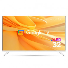 와이드뷰 FHD QLED 화이트에디션 구글 스마트 TV