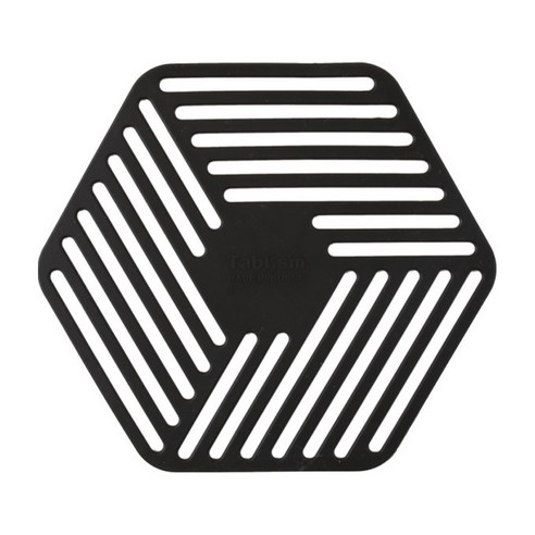테이블리즘 실리콘 인덕션 보호 매트, 블랙, 1개