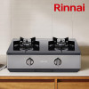 린나이 2구 가스레인지 가스렌지 골드실버 RT-1080IJ