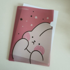 [삼영피피] 0.35t 두꺼운 프리미엄 L홀더 L자파일 클리어파일 3종