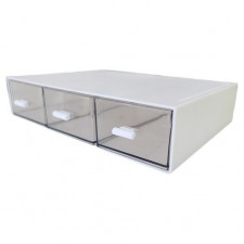 문구담 파스텔 데스크 정리 수납장 3칸