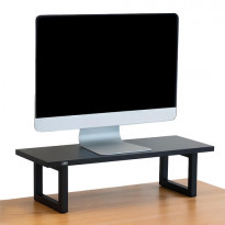 레토 높이 15cm 우드 메탈 모니터 받침대 LMS-PB10