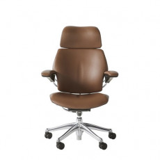 휴먼스케일 프리덤 가죽 FULL 체어 헤드형 방문설치