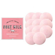 샤워메이트 뉴 산양유 목욕비누 딸기, 90g, 12개입