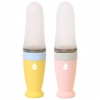 리빙크리에이터 요놈요놈 이유식 스푼, 옐로우 + 핑크, 2개