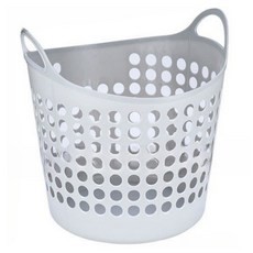 오코로 통기성 좋은 세탁 빨래바구니 50L